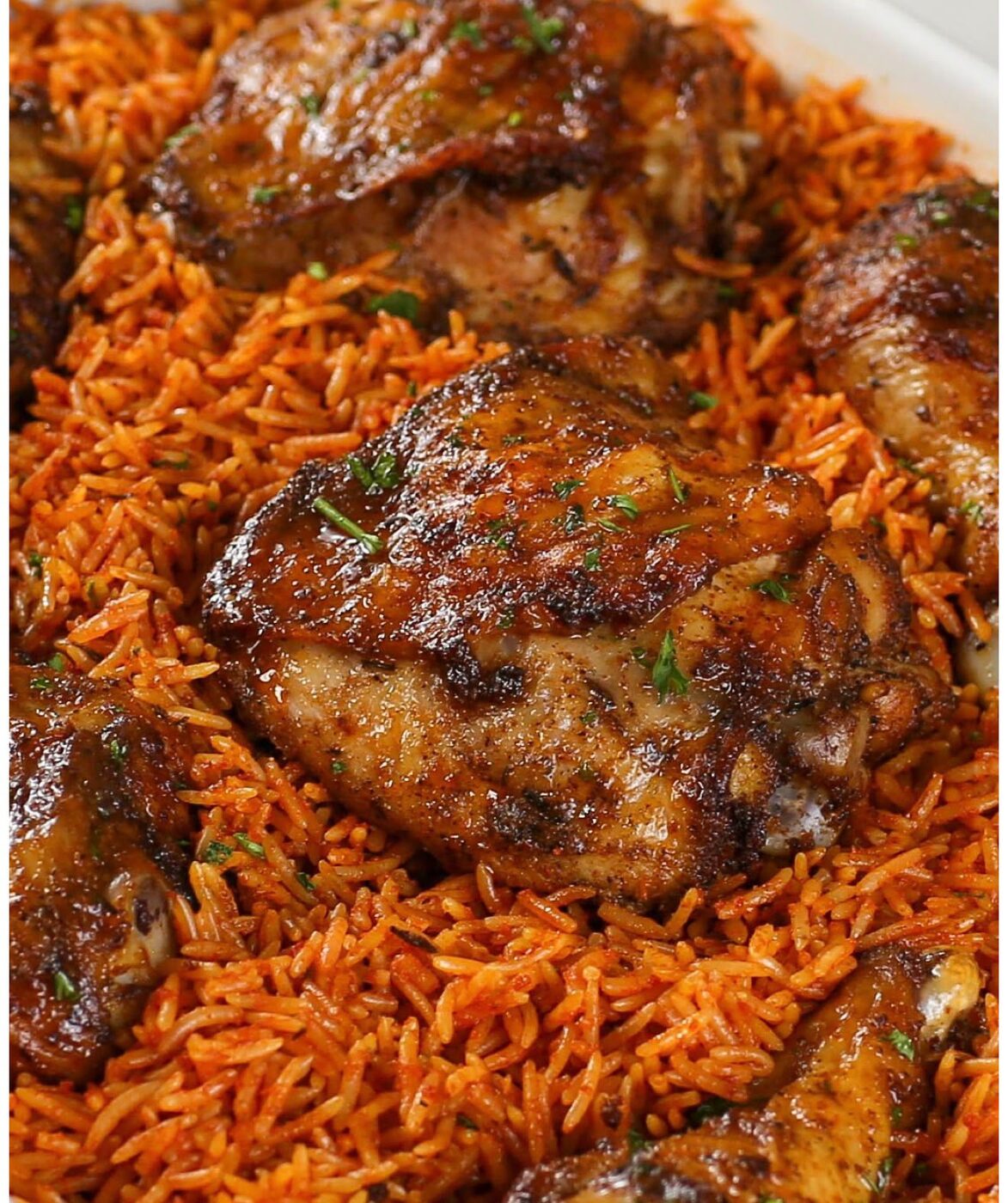 Smoky party jollof rice